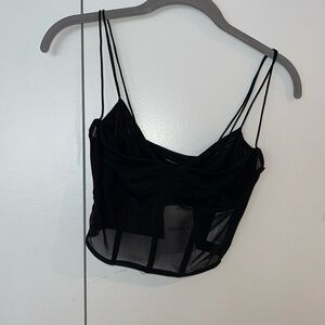 Forever 21 Black Top Size Small NWT